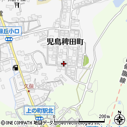 岡山県倉敷市児島稗田町23周辺の地図