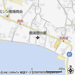 倉敷市　南浦憩の家周辺の地図