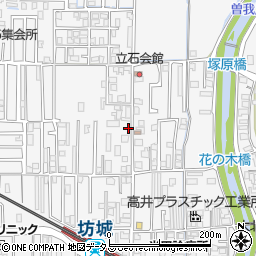 奈良県橿原市東坊城町101-10周辺の地図