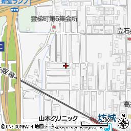 奈良県橿原市東坊城町80-107周辺の地図