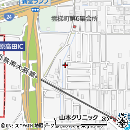 奈良県橿原市東坊城町80-118周辺の地図