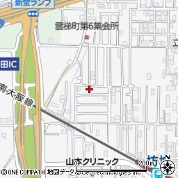 奈良県橿原市東坊城町80-110周辺の地図