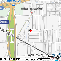 奈良県橿原市東坊城町80-111周辺の地図