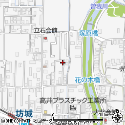 奈良県橿原市東坊城町535-24周辺の地図
