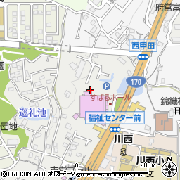 大阪府富田林市桜ケ丘町2周辺の地図