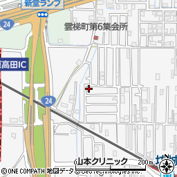 奈良県橿原市東坊城町80-80周辺の地図