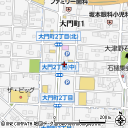 大門郵便局 ＡＴＭ周辺の地図