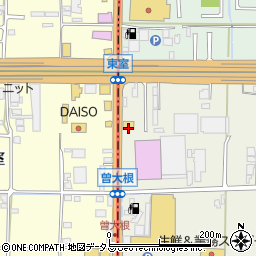 奈良県大和高田市曽大根124周辺の地図