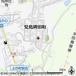 岡山県倉敷市児島稗田町24周辺の地図