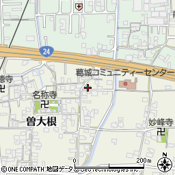奈良県大和高田市曽大根602周辺の地図