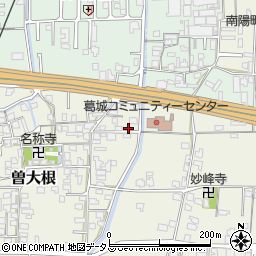 奈良県大和高田市曽大根604周辺の地図