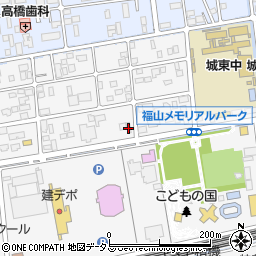 スクールショッププラザＡ　福山店周辺の地図