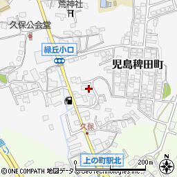 岡山県倉敷市児島稗田町54周辺の地図