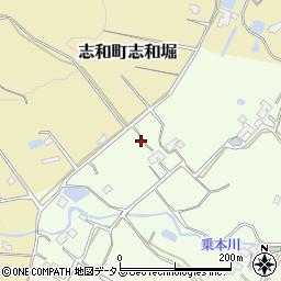 広島県東広島市志和町志和西2483周辺の地図