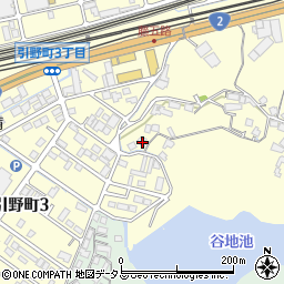 広島県福山市引野町43周辺の地図