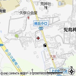 岡山県倉敷市児島稗田町296周辺の地図