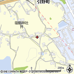 広島県福山市引野町551周辺の地図
