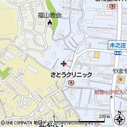 広島県福山市木之庄町2丁目2周辺の地図