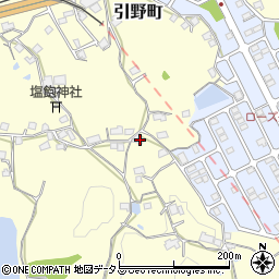 広島県福山市引野町553周辺の地図