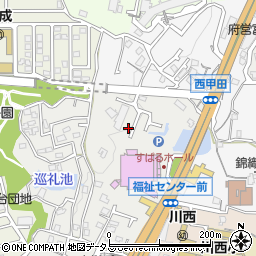 大阪府富田林市桜ケ丘町2-70周辺の地図