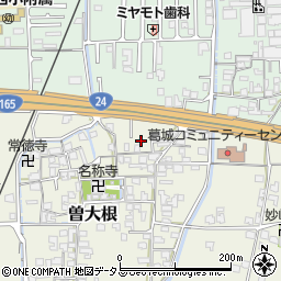 奈良県大和高田市曽大根587周辺の地図