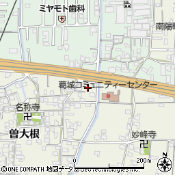 奈良県大和高田市曽大根606周辺の地図