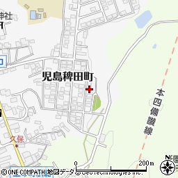 岡山県倉敷市児島稗田町26周辺の地図