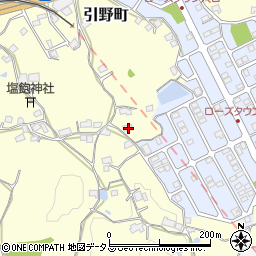 広島県福山市引野町366周辺の地図