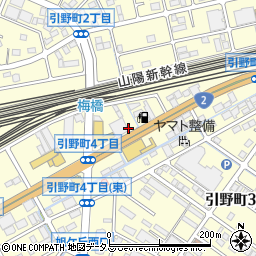 広島県福山市引野町3丁目1周辺の地図