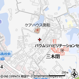 大阪府堺市南区三木閉48周辺の地図