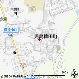 岡山県倉敷市児島稗田町33周辺の地図