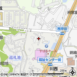 大阪府富田林市桜ケ丘町2-66周辺の地図