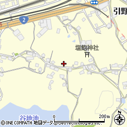 広島県福山市引野町157周辺の地図
