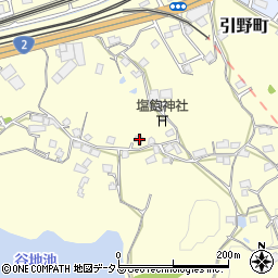 広島県福山市引野町163周辺の地図