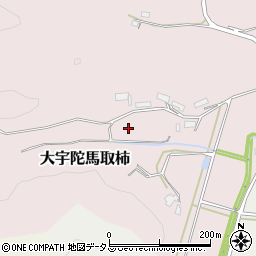 奈良県宇陀市大宇陀馬取柿周辺の地図