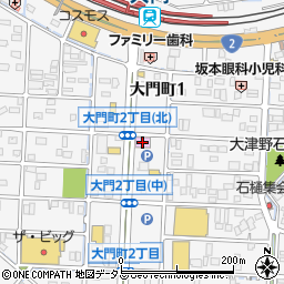 ハピー大門店事務所周辺の地図