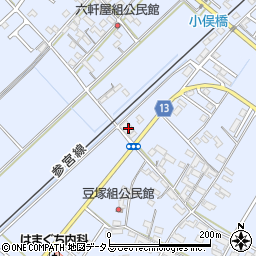 三重県伊勢市上地町4239周辺の地図