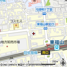 岡山食品容器株式会社　福山営業所周辺の地図