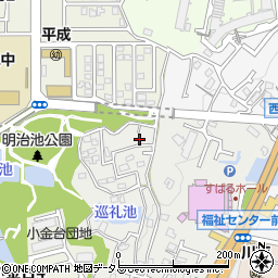 大阪府富田林市桜ケ丘町8-3周辺の地図