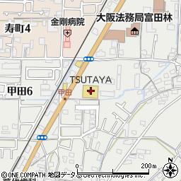 ＷＡＹ書店ＴＳＵＴＡＹＡ富田林店周辺の地図