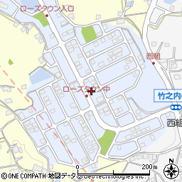 広島県福山市引野町東周辺の地図