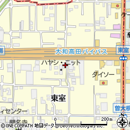 奈良県プラスチック成型協同組合周辺の地図
