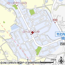 広島県福山市引野町東周辺の地図