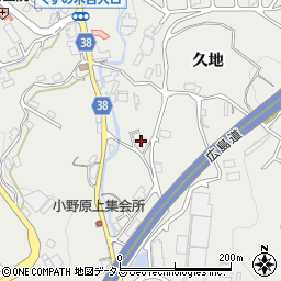 広島県広島市安佐北区安佐町久地1006周辺の地図