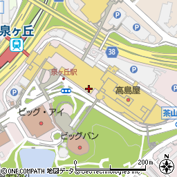 池田泉州銀行東山支店周辺の地図