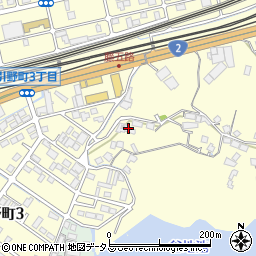 広島県福山市引野町58周辺の地図