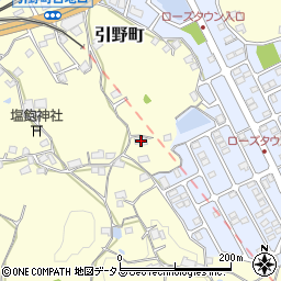 広島県福山市引野町355周辺の地図