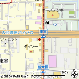 ガスト大和新庄店周辺の地図