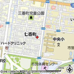 天野産業事務所周辺の地図