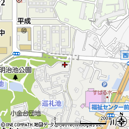 大阪府富田林市桜ケ丘町8-54周辺の地図